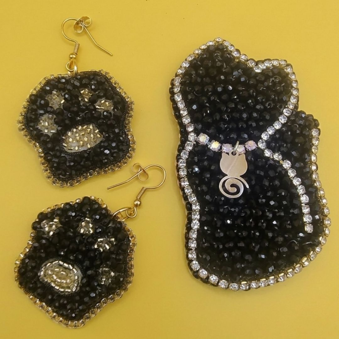 Set Esencia Felina - Bisutería artesanal