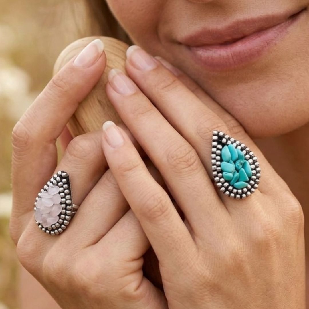 Anillos "Gota de Almas" - vista 2