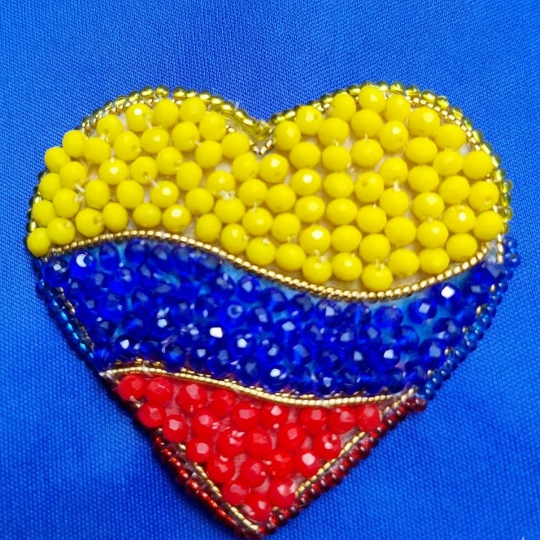 Corazón Tricolor - vista 3