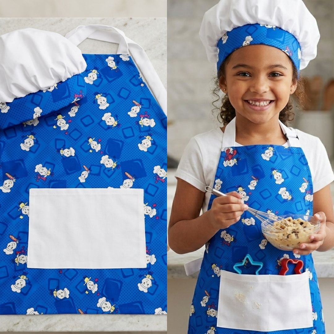 Chef de Sueños -Set de Cocina Infantil - Costura artesanal