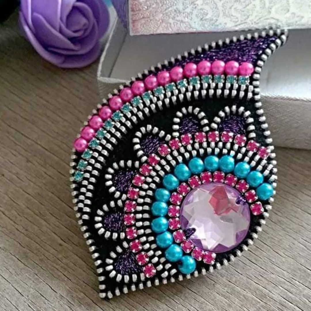 Broche "Esencia Nocturna" - vista 2
