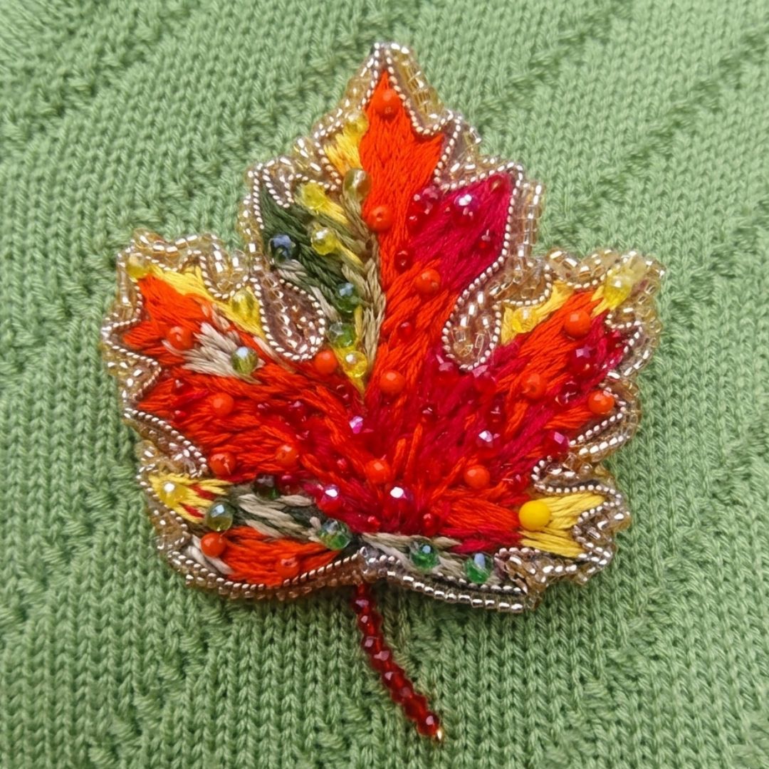  Broche Esencia de Otoño - Bisutería artesanal