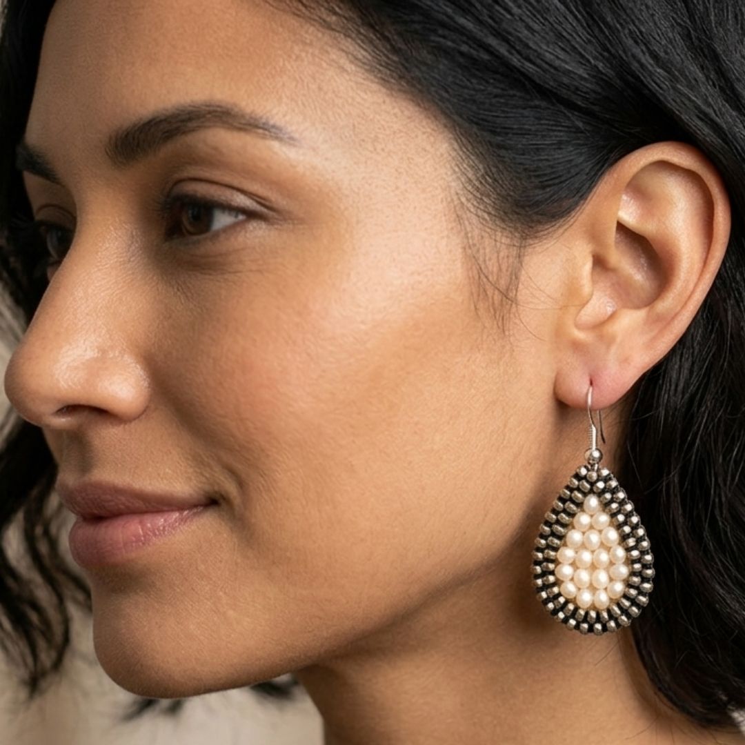 Aretes Gota de Aurora - vista 2